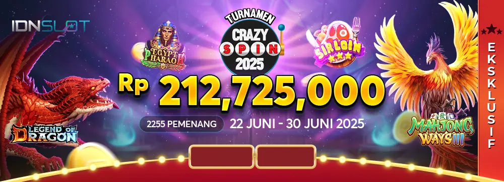 Turnamen Crazy Spin 2025